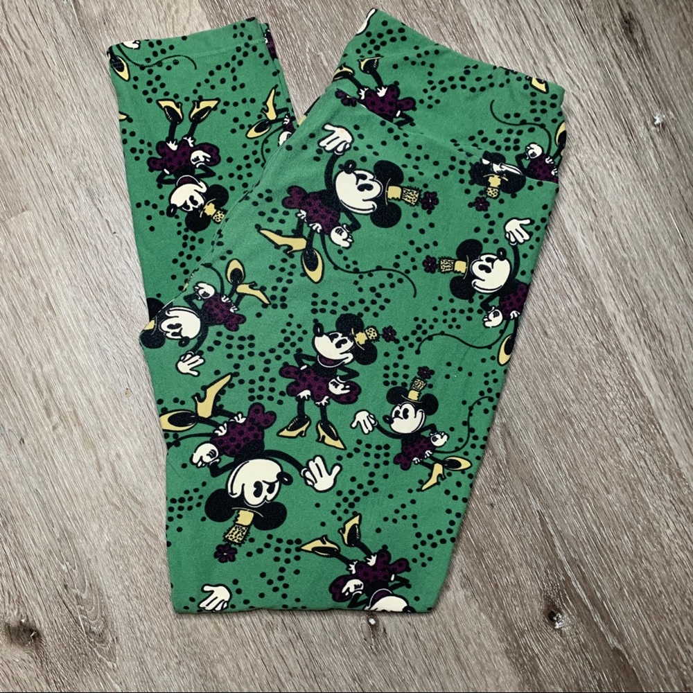 LulaRoe | Disney Minnie Mouse Print Leggings